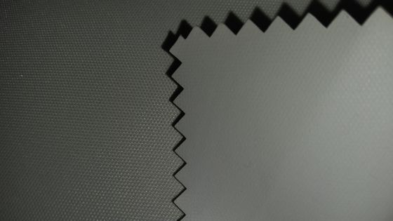 Beige 100% Polyester Foam Coated Roller Window Blinds For Offices