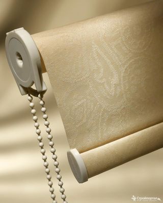 China Factory KEEWO, Flame Retardant Fabric, Aluminium Alloy, Pull Bead Manual Roller Shutter