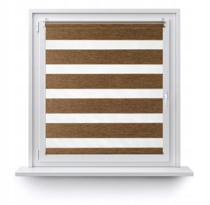 Multi-Coloured Zebra Curtain Semi-Blind Hand-Beaded Roll-Up Curtain Zebra Curtain