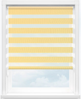 Multi-Coloured Zebra Curtain Semi-Blind Hand-Beaded Roll-Up Curtain Zebra Curtain