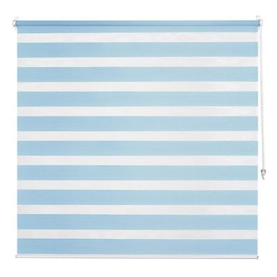 Mildew Resistant Kitchen Zebra Blinds Blackout Waterproof Pull Bead Manual Pull Curtain