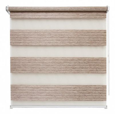 Gradient Color Zebra blind Curtain Blackout Waterproof Pull Beads Manual Pull Curtains