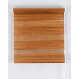 Waterproof Roller Zebra Blind Curtain Study Semi Blind Translucent Sunshade Manual Minimalist Pull Beads