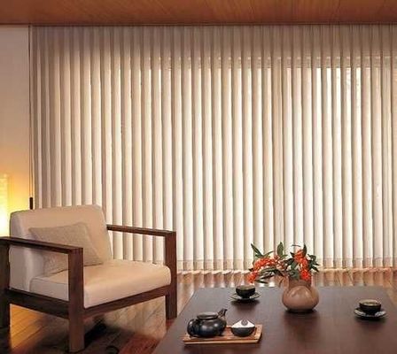 Electric Dream Curtain Vertical Vertical Vertical Blinds Living Room Floor-To-Ceiling Window Blackout White Curtain