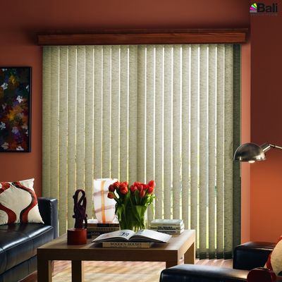 Electric Dream Curtain Vertical Blinds Graffiti Millet Home Smart Motor Track Living Room Balcony Blackout Voice