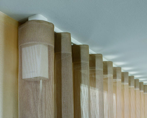 Electric Dream Curtain Vertical Blinds Graffiti Millet Home Smart Motor Track Living Room Balcony Blackout Voice