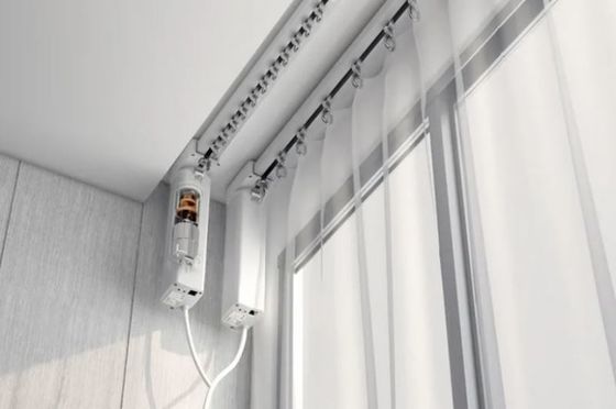Semi Blindness Office Curtain Drape Bedroom Bathroom Balcony Vertical Blinds Fabric Pull Curtain