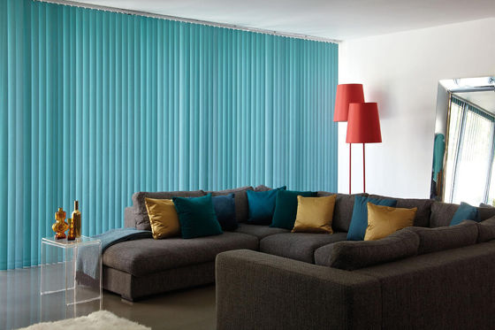 240cm Office Curtains Vertical Blinds Sunshade Sunscreen Balcony French Window Glass Partition Vertical Strip Shading