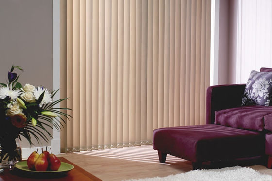 240cm Office Curtains Vertical Blinds Sunshade Sunscreen Balcony French Window Glass Partition Vertical Strip Shading
