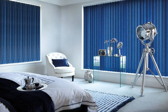 Jacquard Fabric Industry Quiet Wind Curtains Semi Shading Double Opening