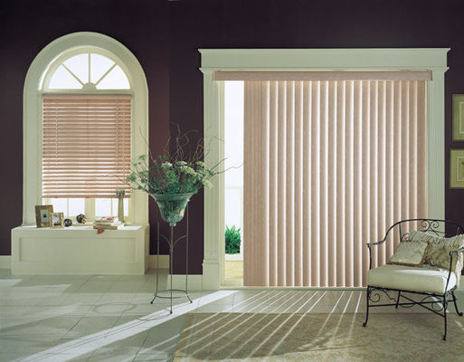 Fantasy Vertical Shading Office Floor To Ceiling Partition Open Living Room Electric Background