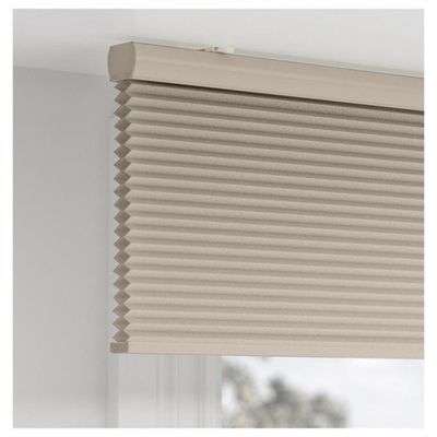 Non Perforated Honeycomb Curtains Sunshades Windows 25mm Blade
