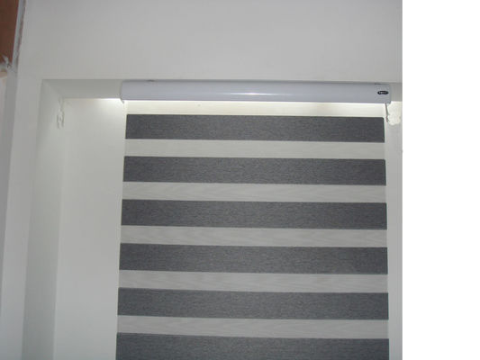 Mildew Resistant Blackout Pull Bead Zebra Curtain For Kitchen